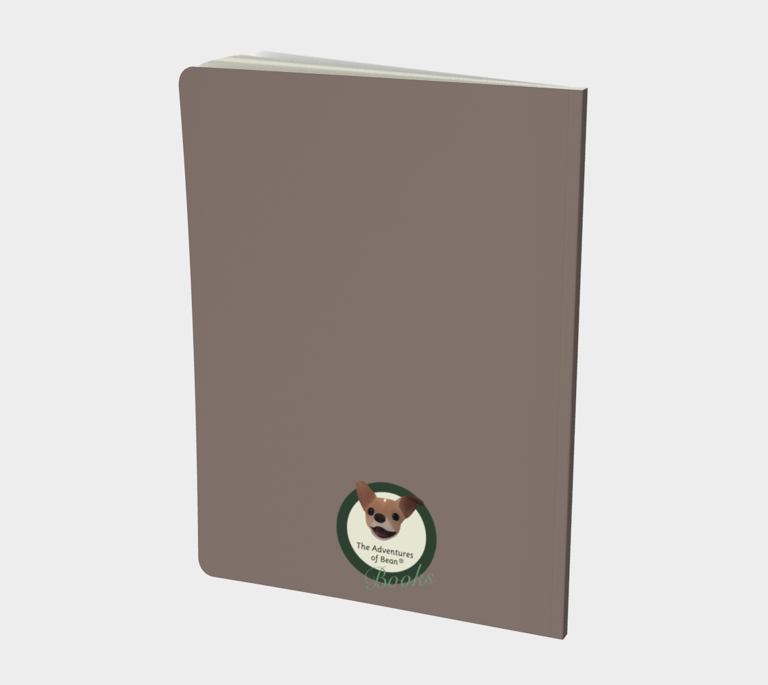 Cowboy Bean Notebook (Size: 7.25" by 10")