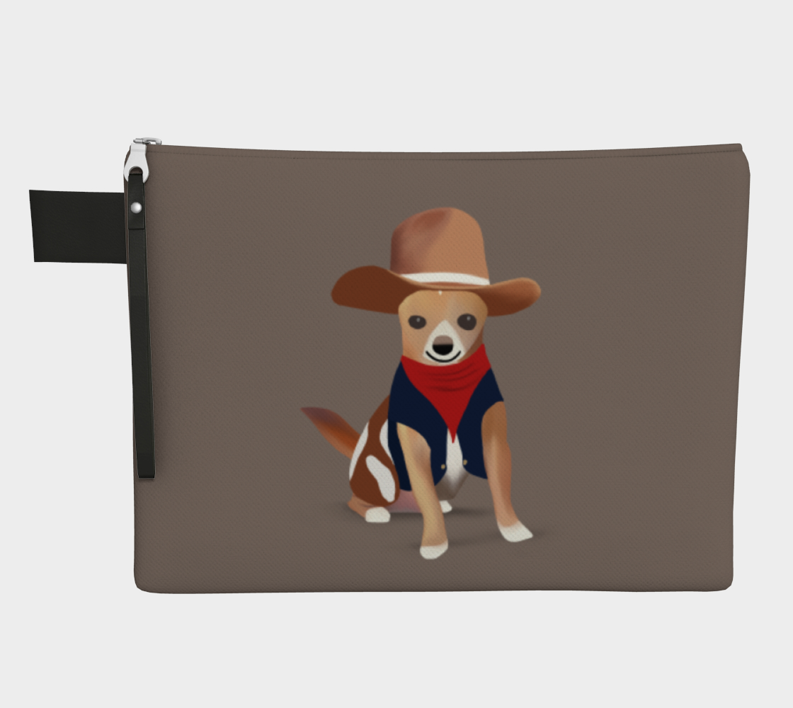 Cowboy Bean Zipper Carry-all