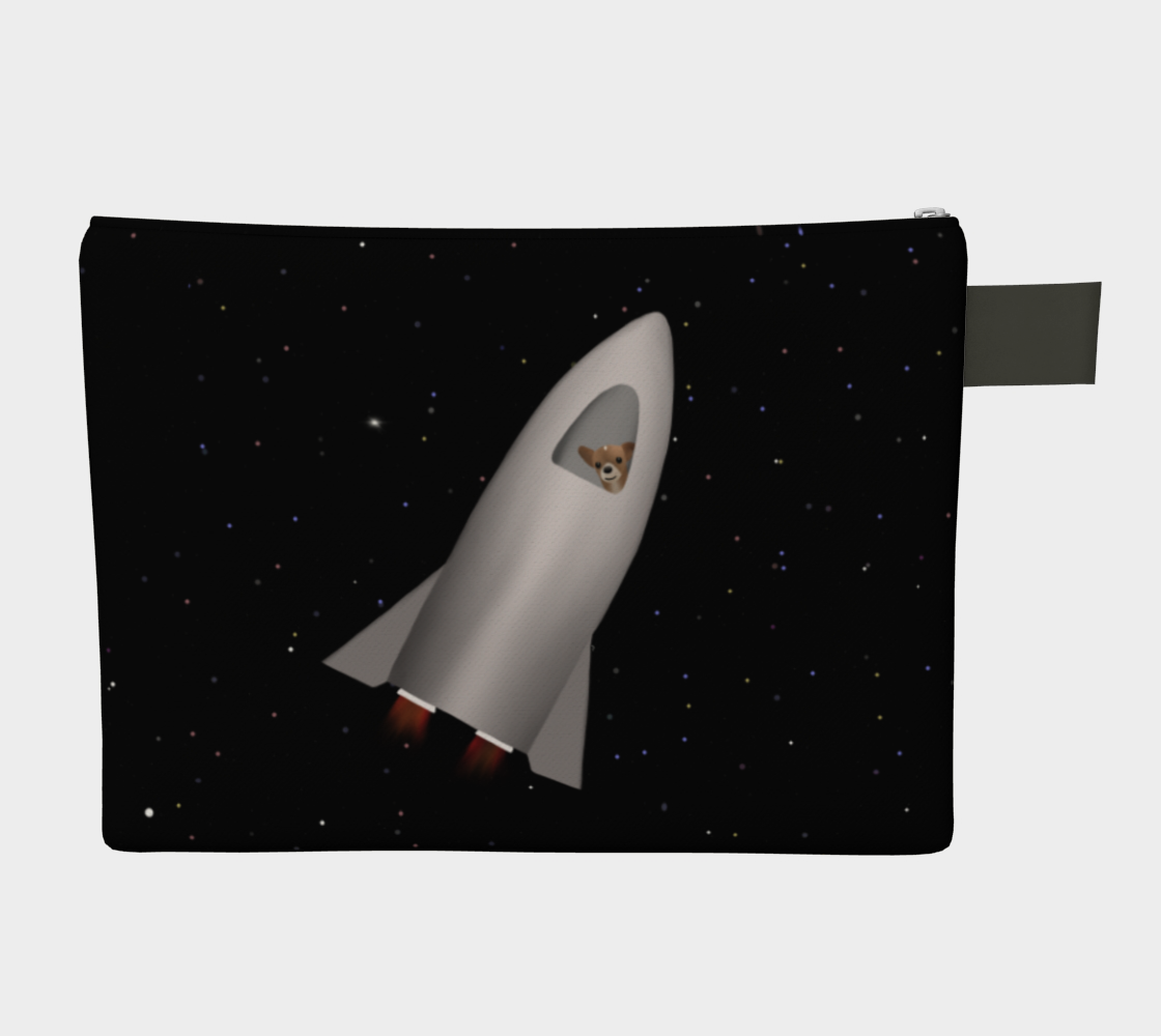 Space Bean Zipper Carry-all