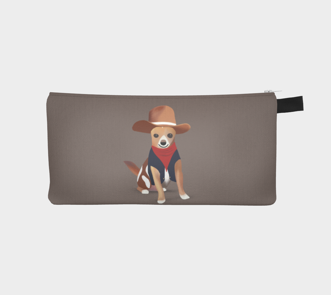 Cowboy Bean Pencil Case