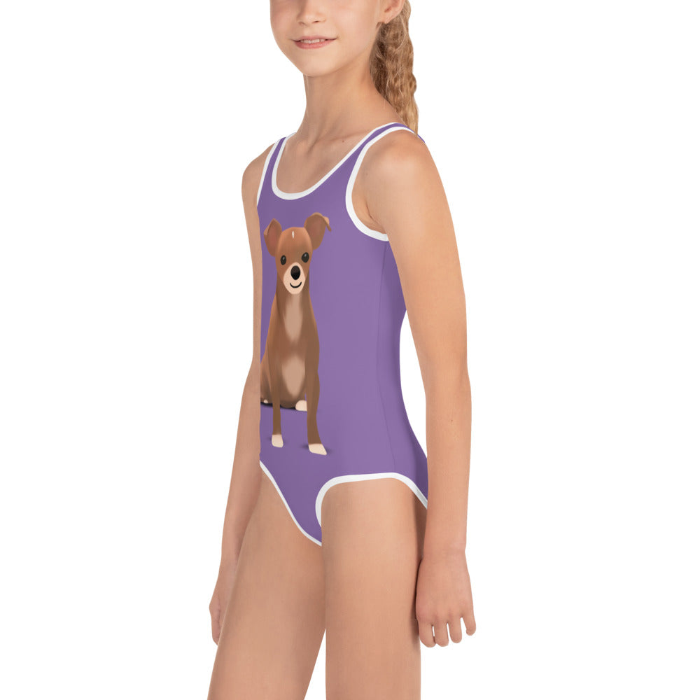 Purple Bean Kids Swimsuit