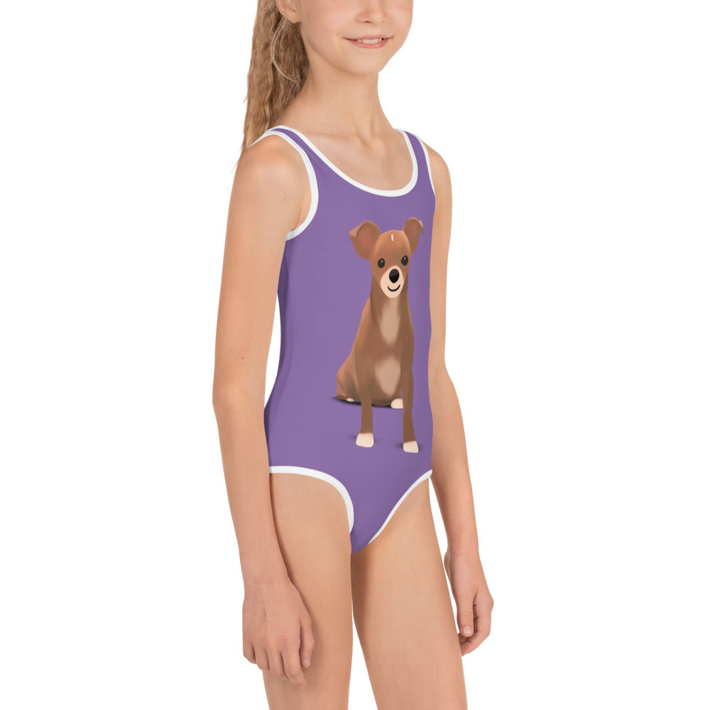 Purple Bean Kids Swimsuit