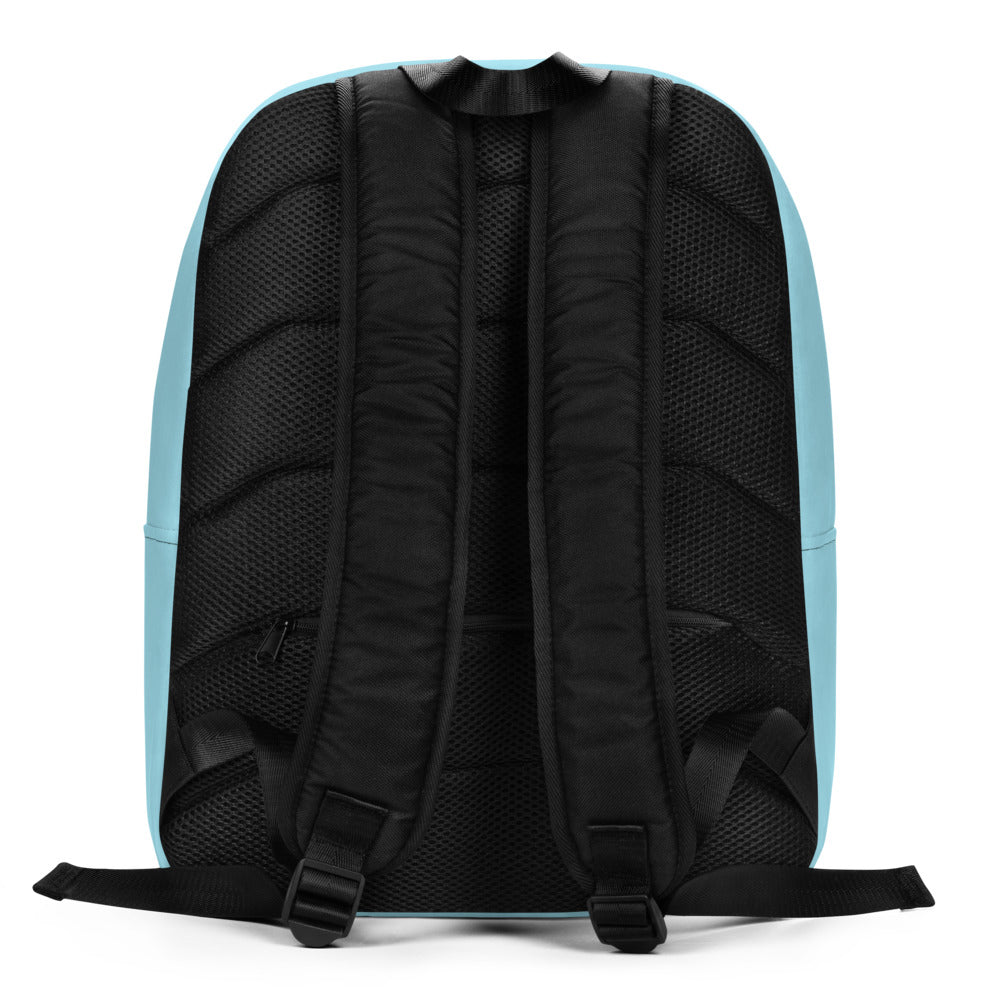 Blue Bean Minimalist Backpack