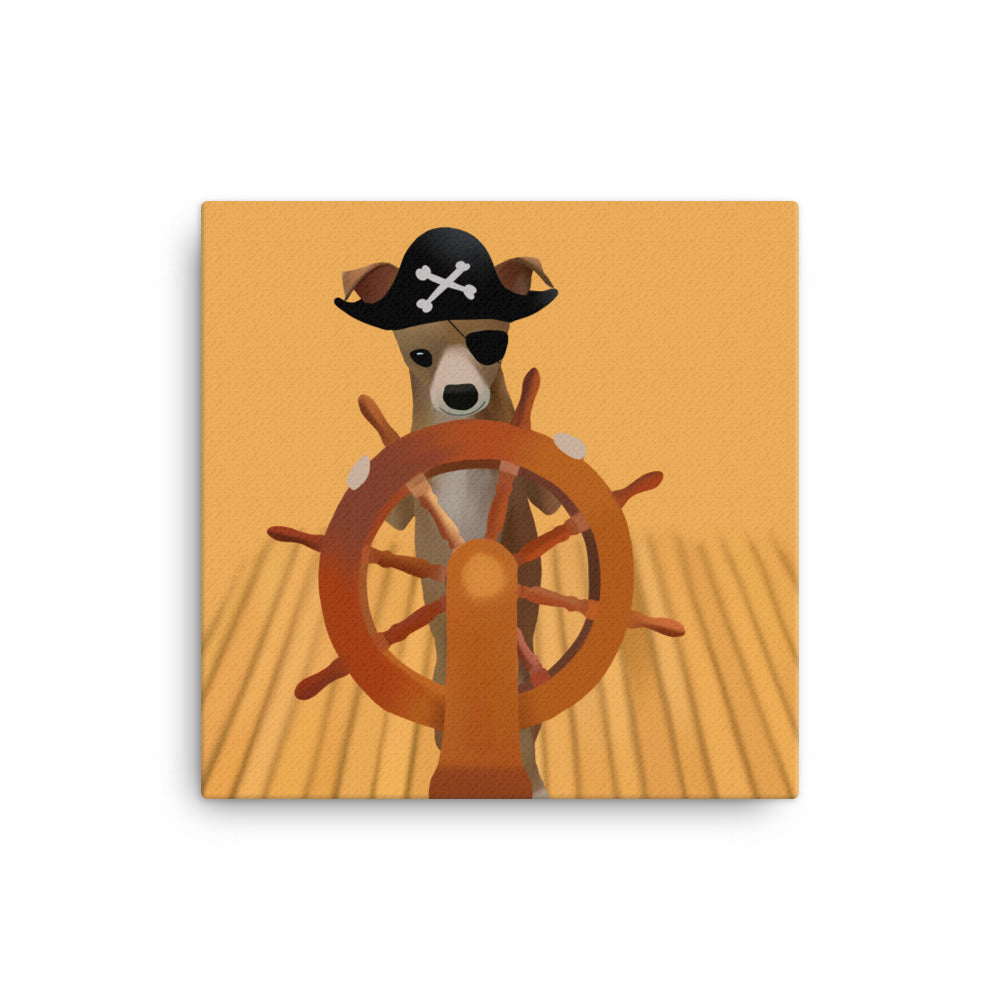 Pirate Bean Canvas