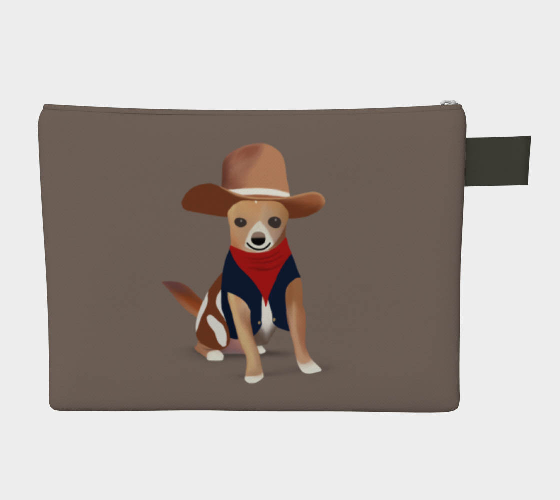 Cowboy Bean Zipper Carry-all