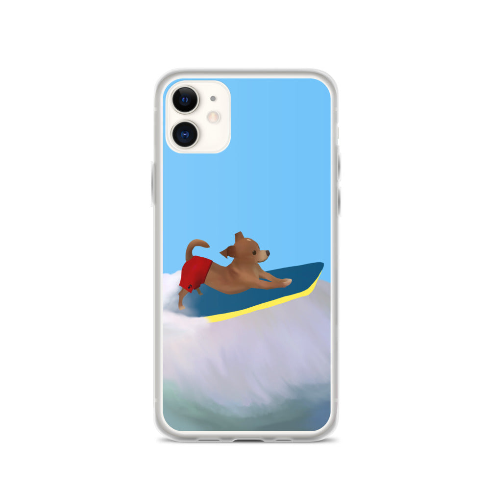 Surfin' Bean iPhone Case