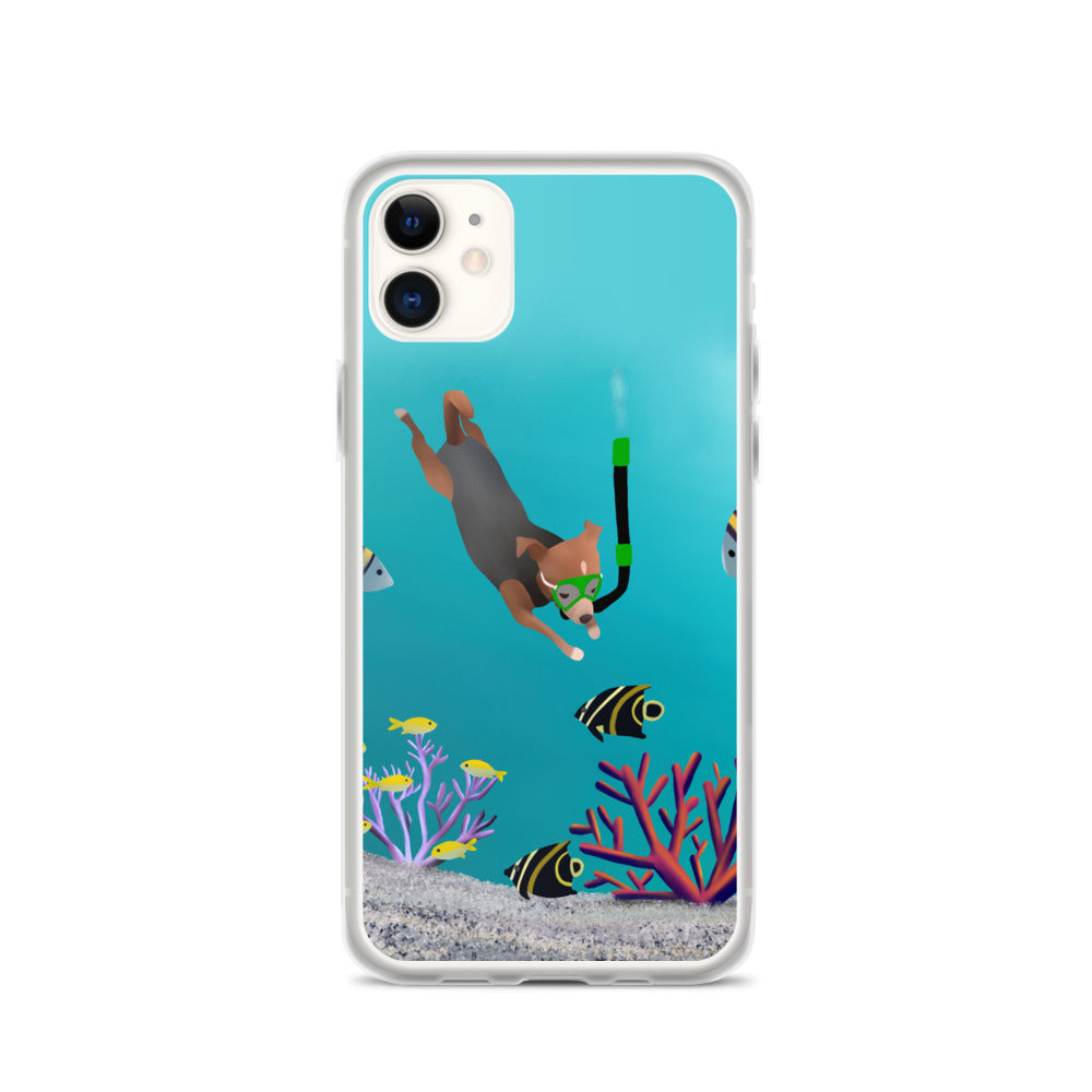 Scuba Bean iPhone Case