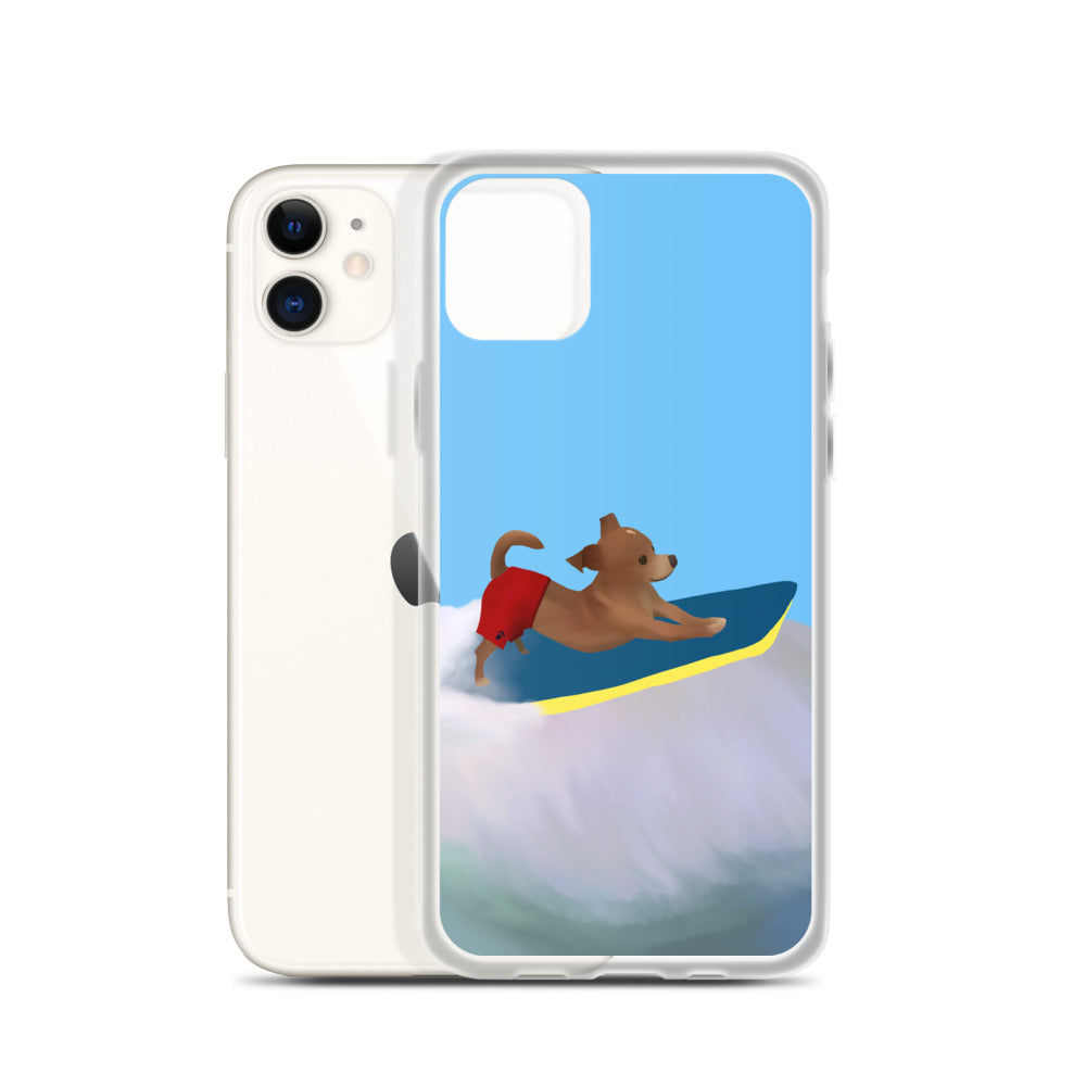 Surfin' Bean iPhone Case