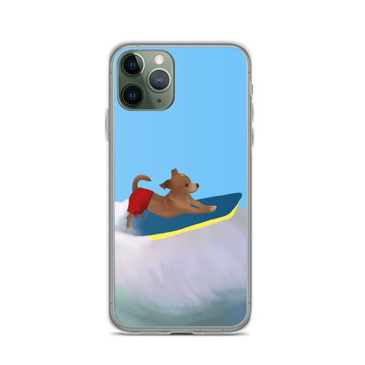 Surfin' Bean iPhone Case