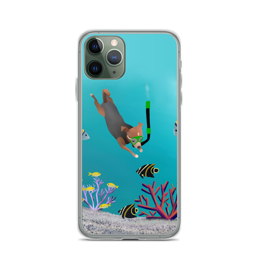 Scuba Bean iPhone Case