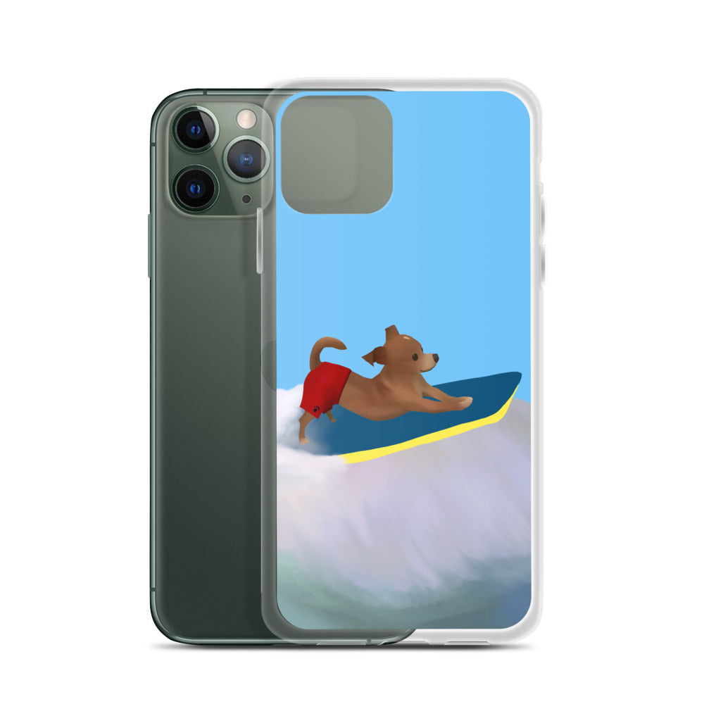 Surfin' Bean iPhone Case