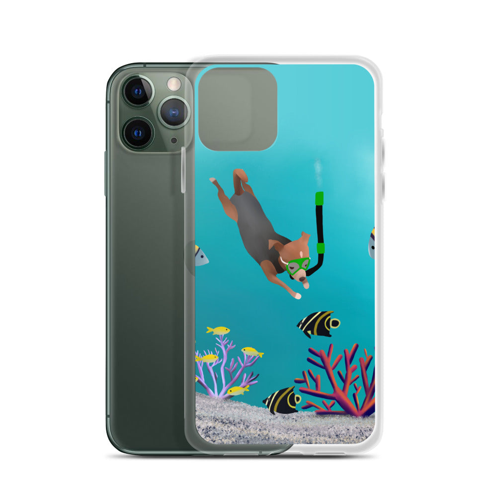 Scuba Bean iPhone Case