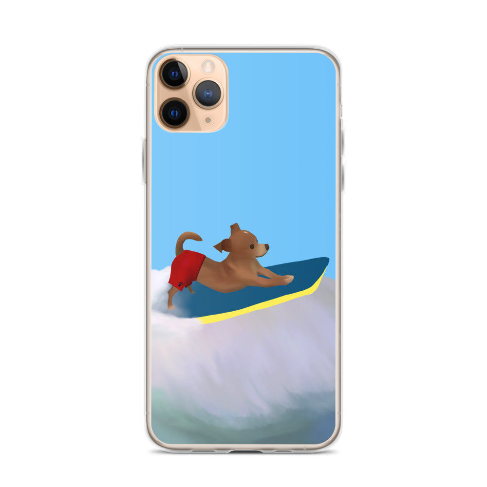 Surfin' Bean iPhone Case