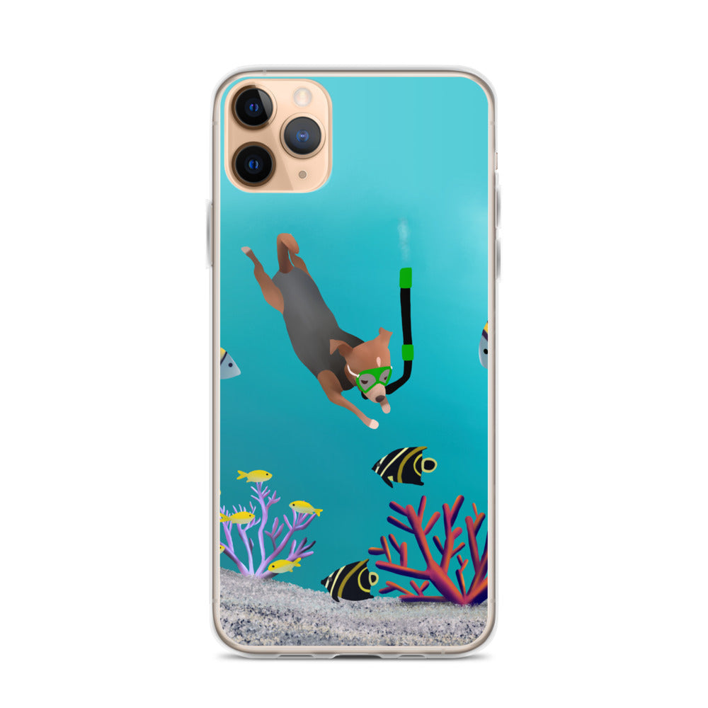 Scuba Bean iPhone Case