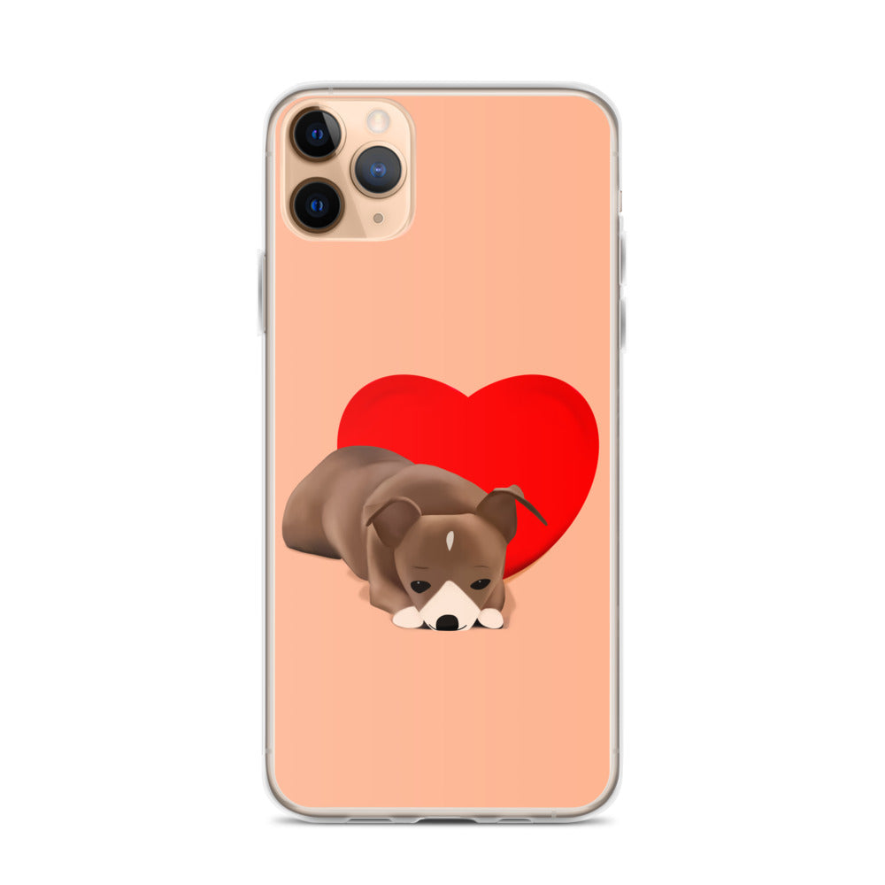 Sweet Heart Bean iPhone Case