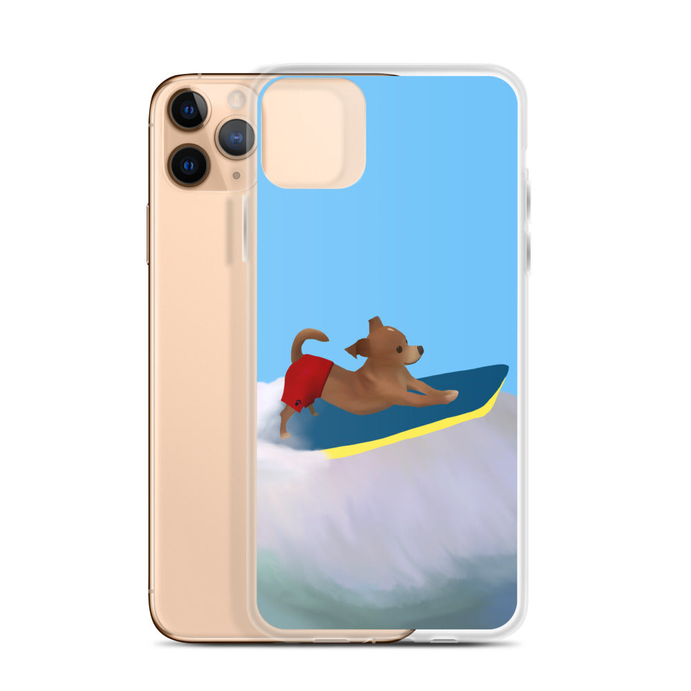 Surfin' Bean iPhone Case