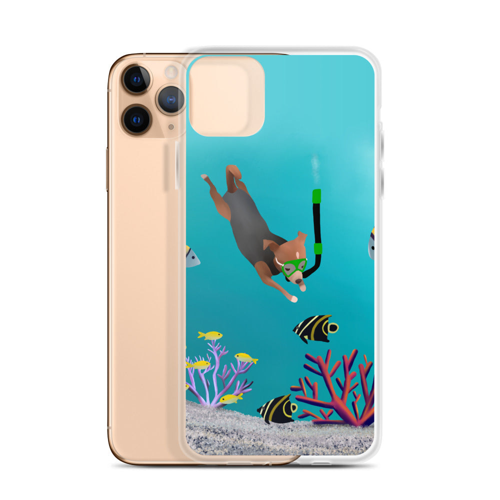 Scuba Bean iPhone Case