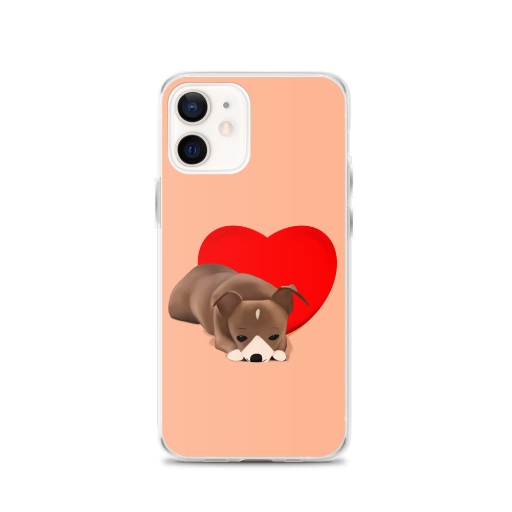 Sweet Heart Bean iPhone Case