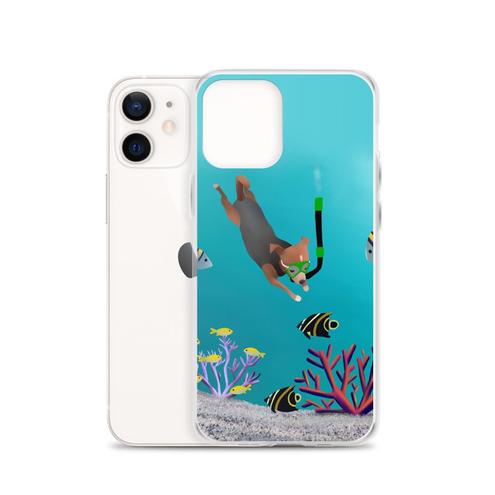 Scuba Bean iPhone Case