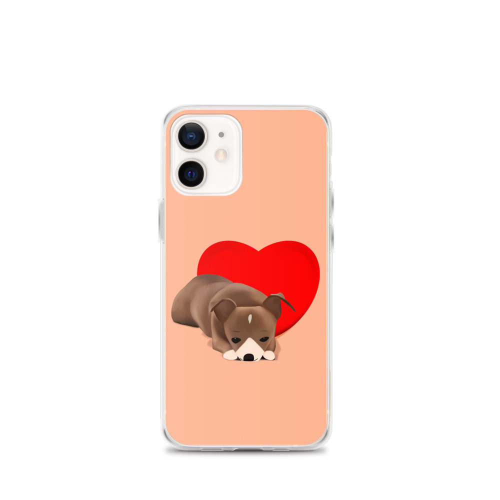 Sweet Heart Bean iPhone Case