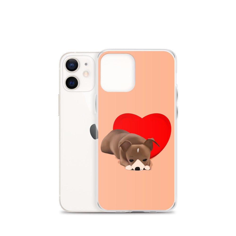 Sweet Heart Bean iPhone Case