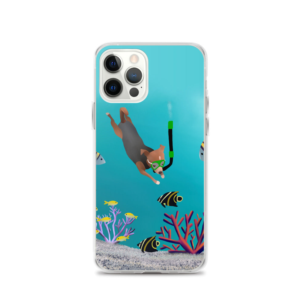 Scuba Bean iPhone Case