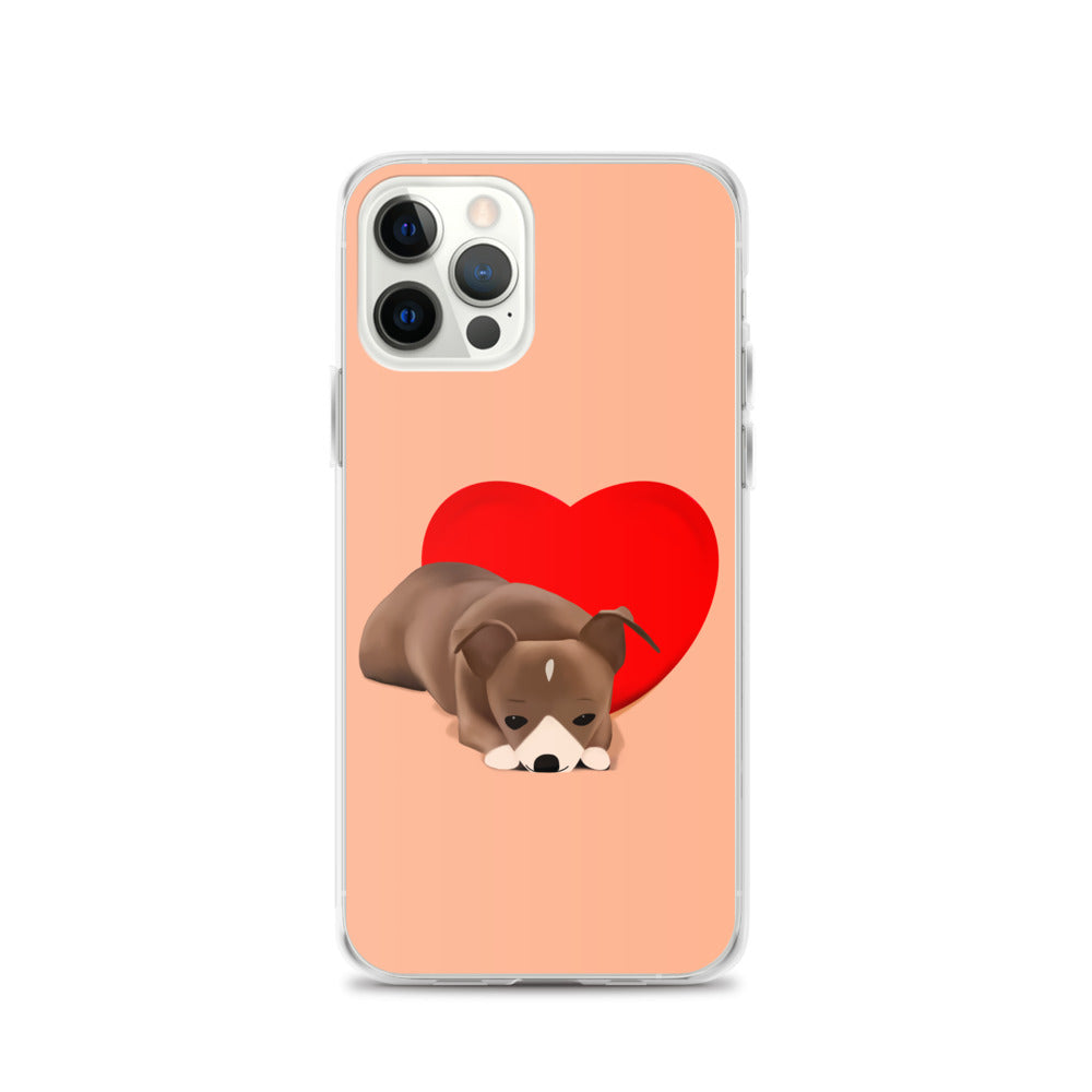 Sweet Heart Bean iPhone Case