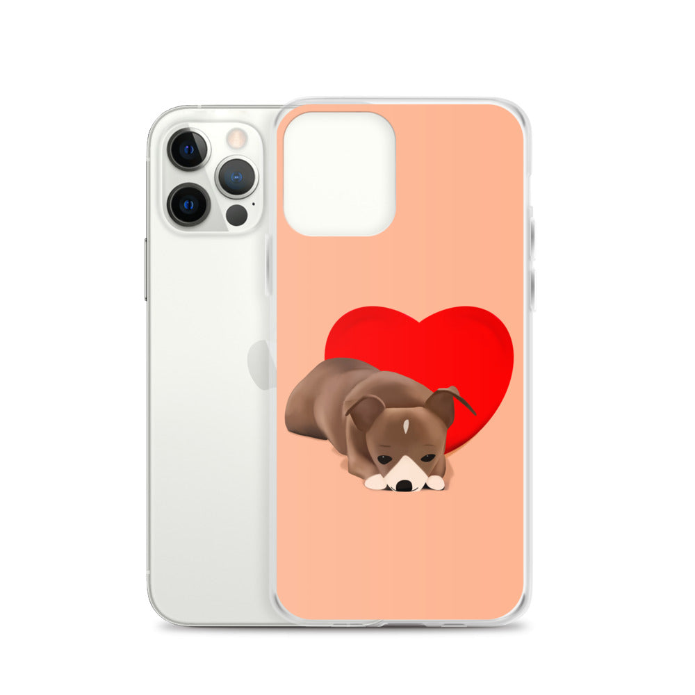 Sweet Heart Bean iPhone Case