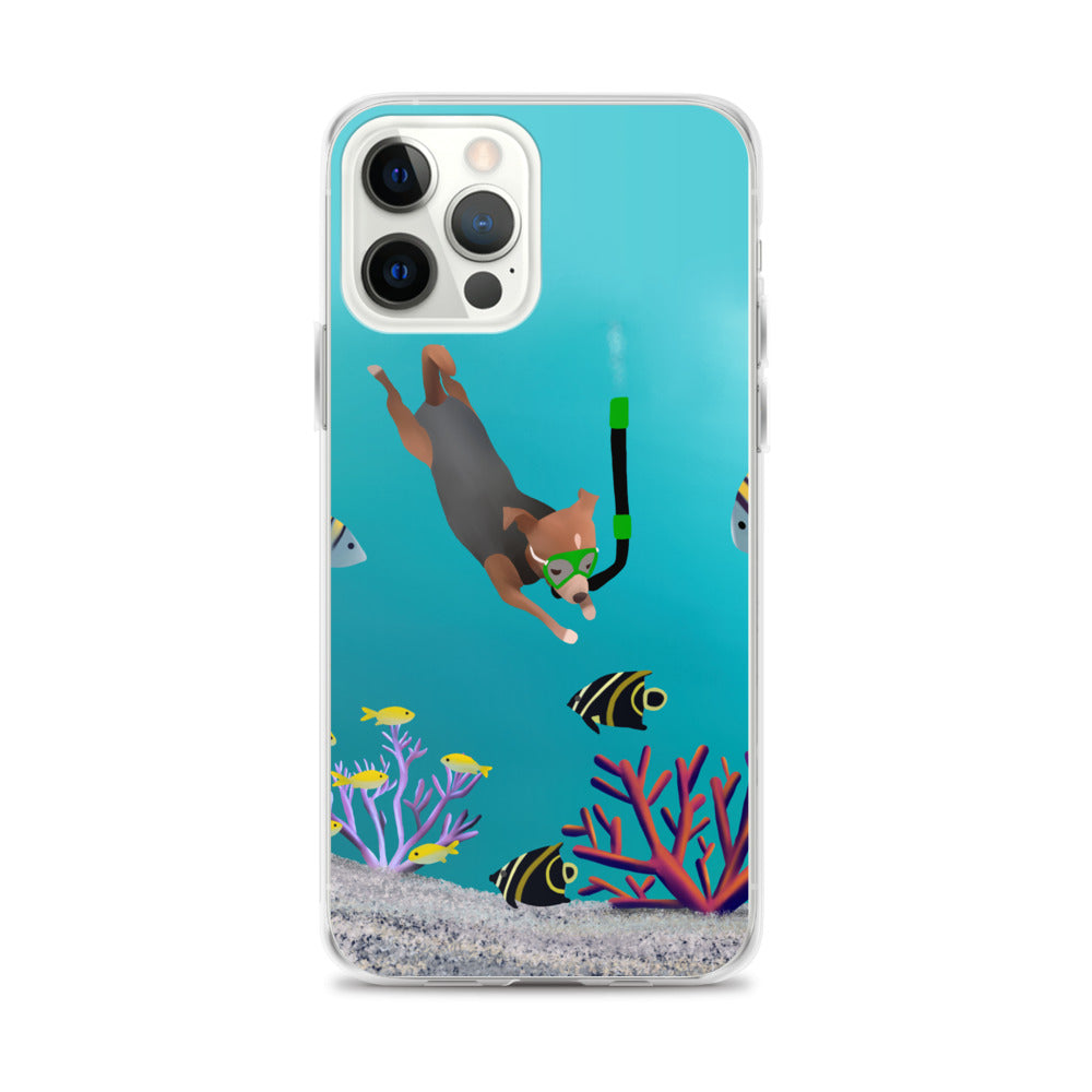 Scuba Bean iPhone Case