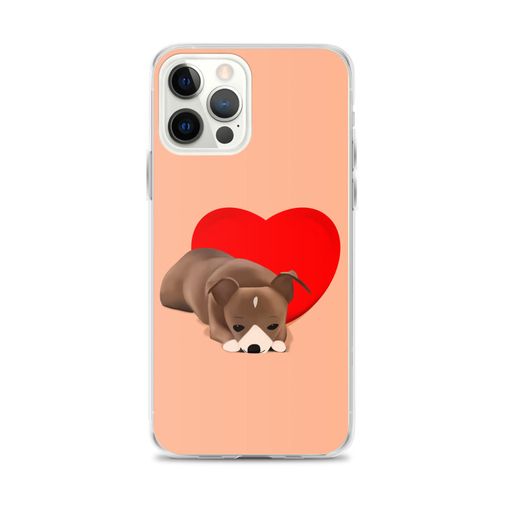 Sweet Heart Bean iPhone Case