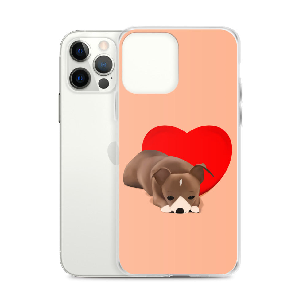 Sweet Heart Bean iPhone Case