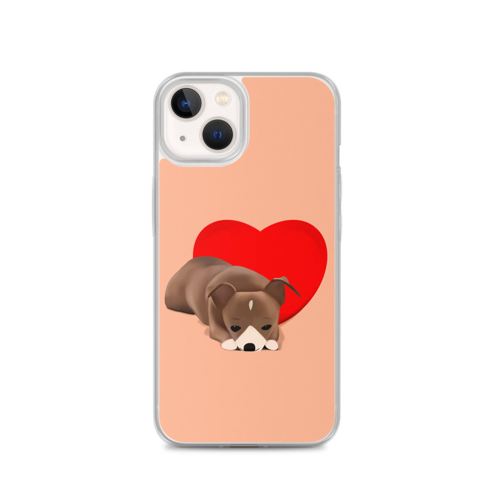 Sweet Heart Bean iPhone Case