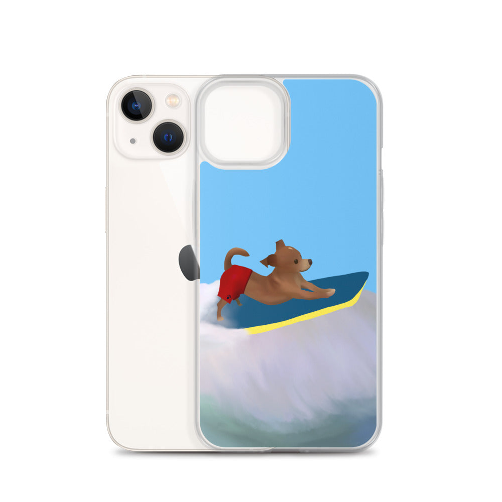 Surfin' Bean iPhone Case