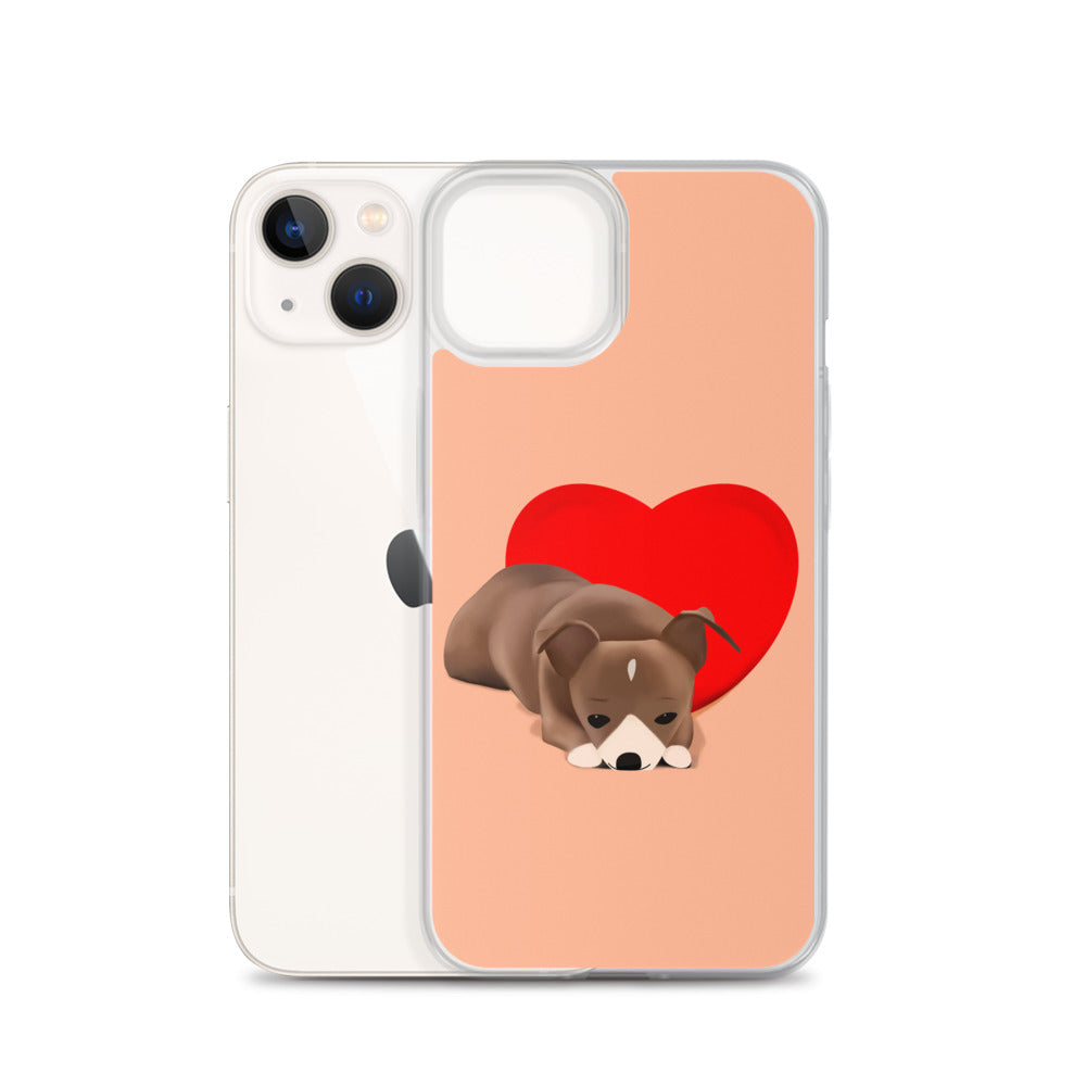 Sweet Heart Bean iPhone Case