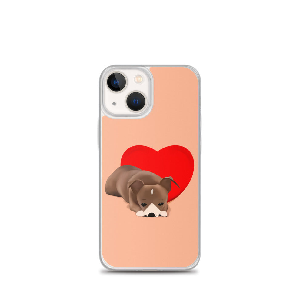 Sweet Heart Bean iPhone Case