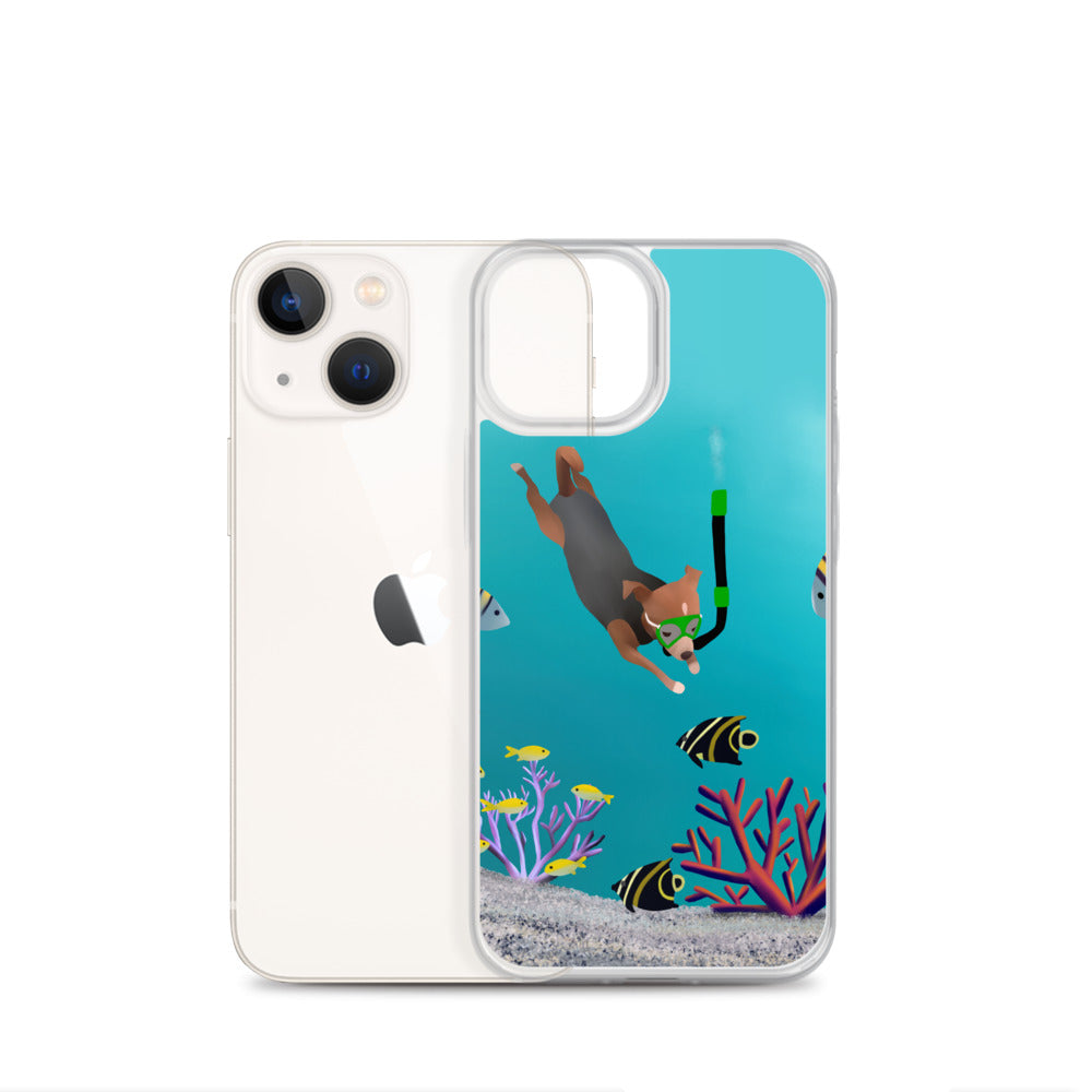 Scuba Bean iPhone Case