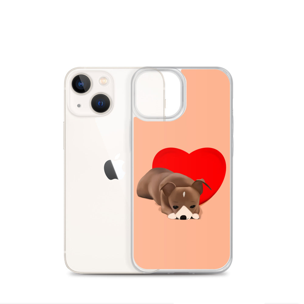 Sweet Heart Bean iPhone Case