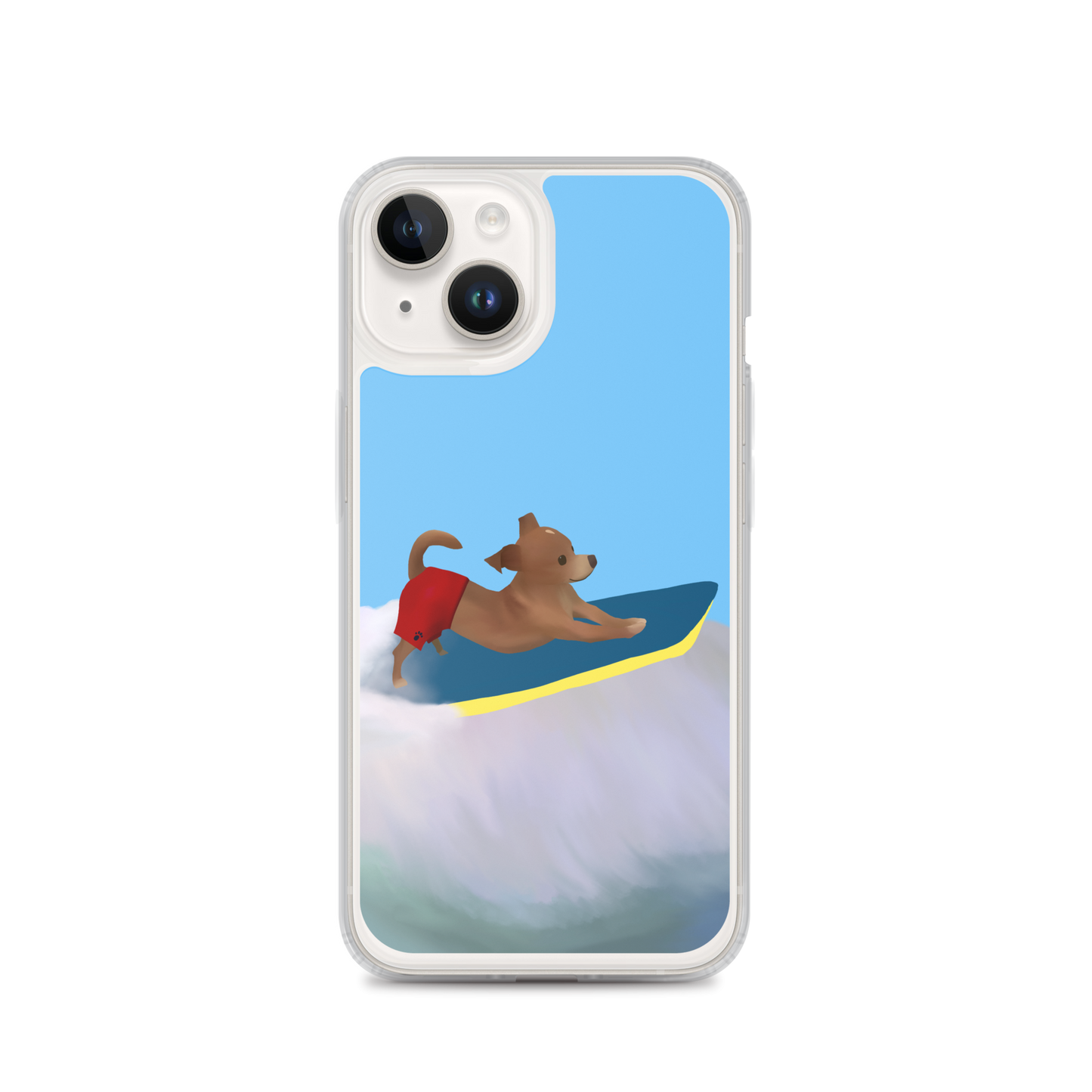 Surfin' Bean iPhone Case