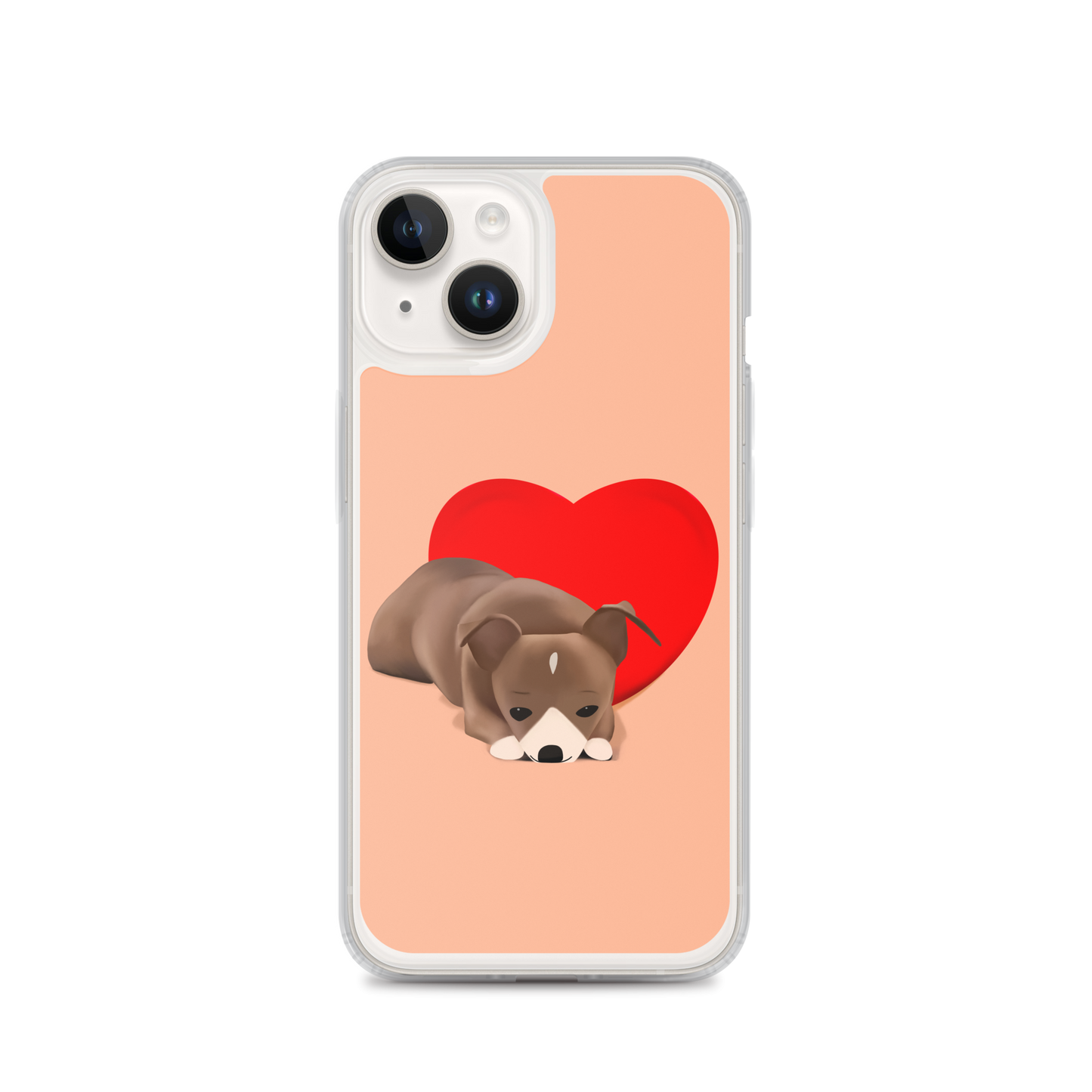 Sweet Heart Bean iPhone Case