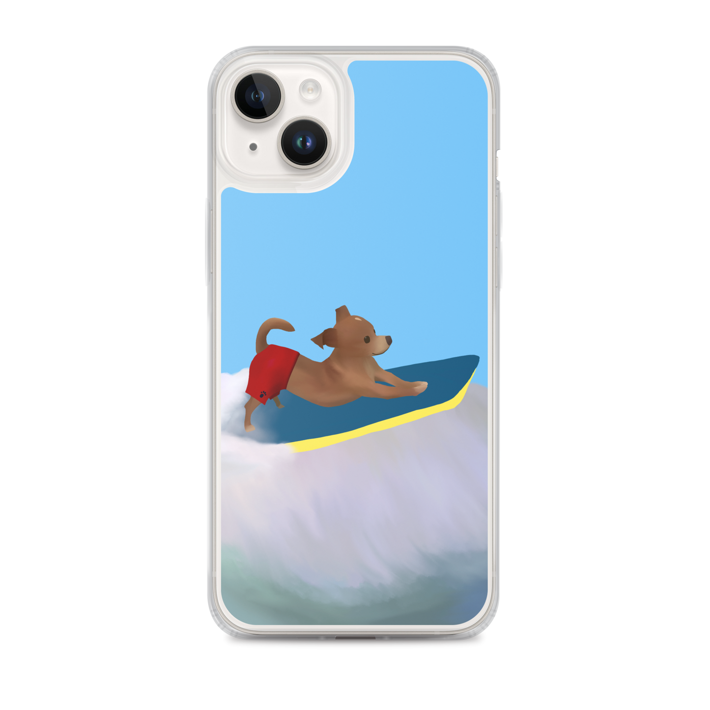 Surfin' Bean iPhone Case