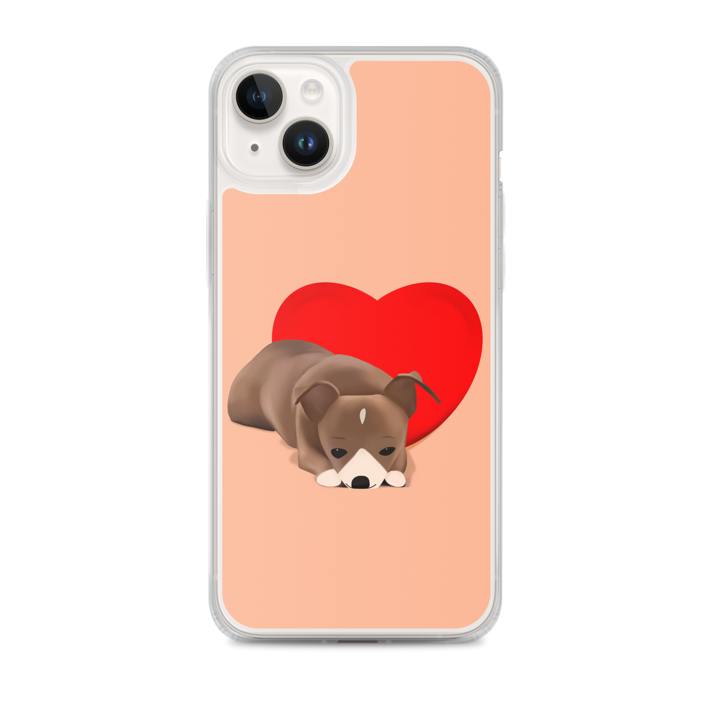 Sweet Heart Bean iPhone Case