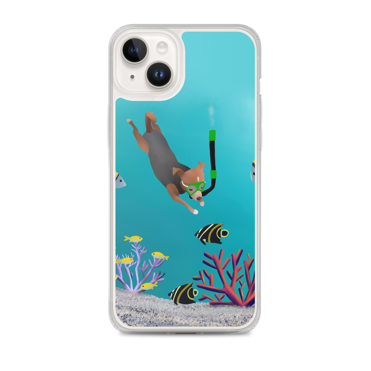 Scuba Bean iPhone Case