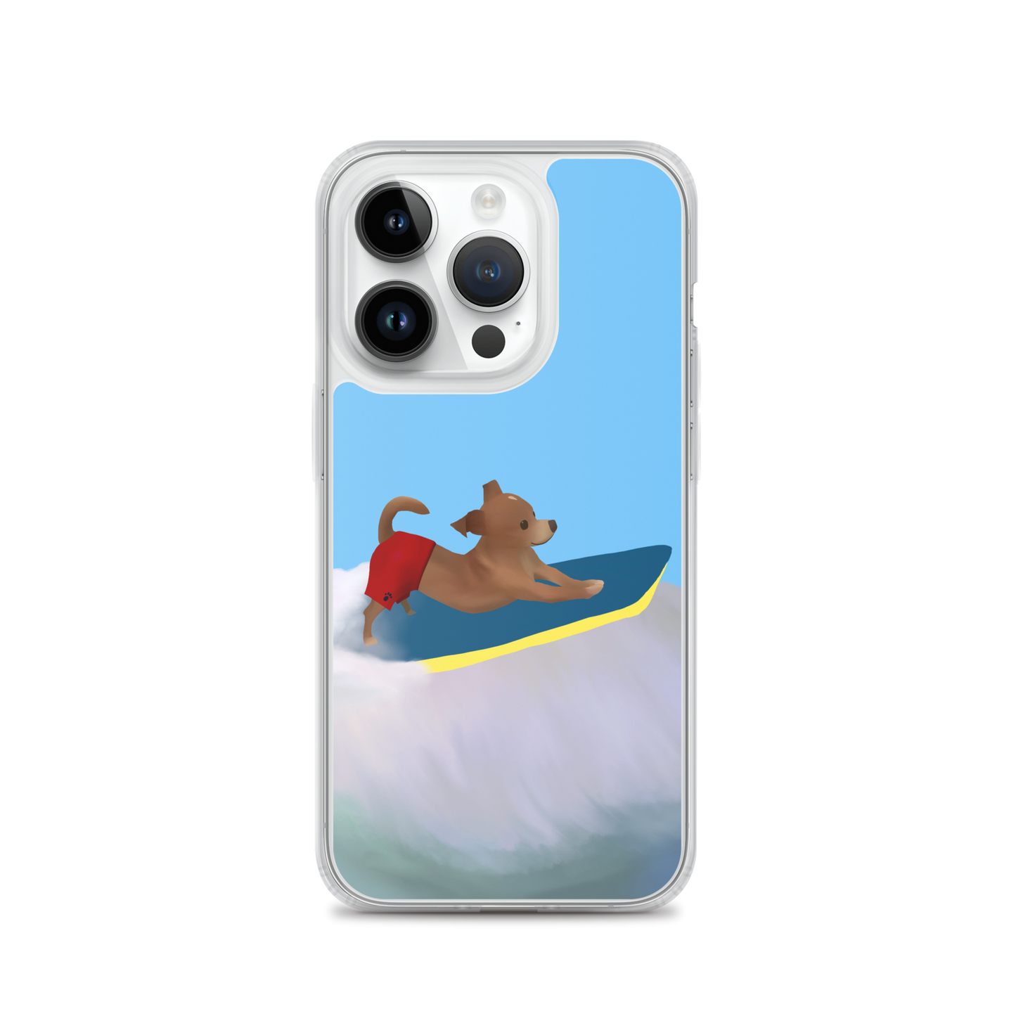 Surfin' Bean iPhone Case