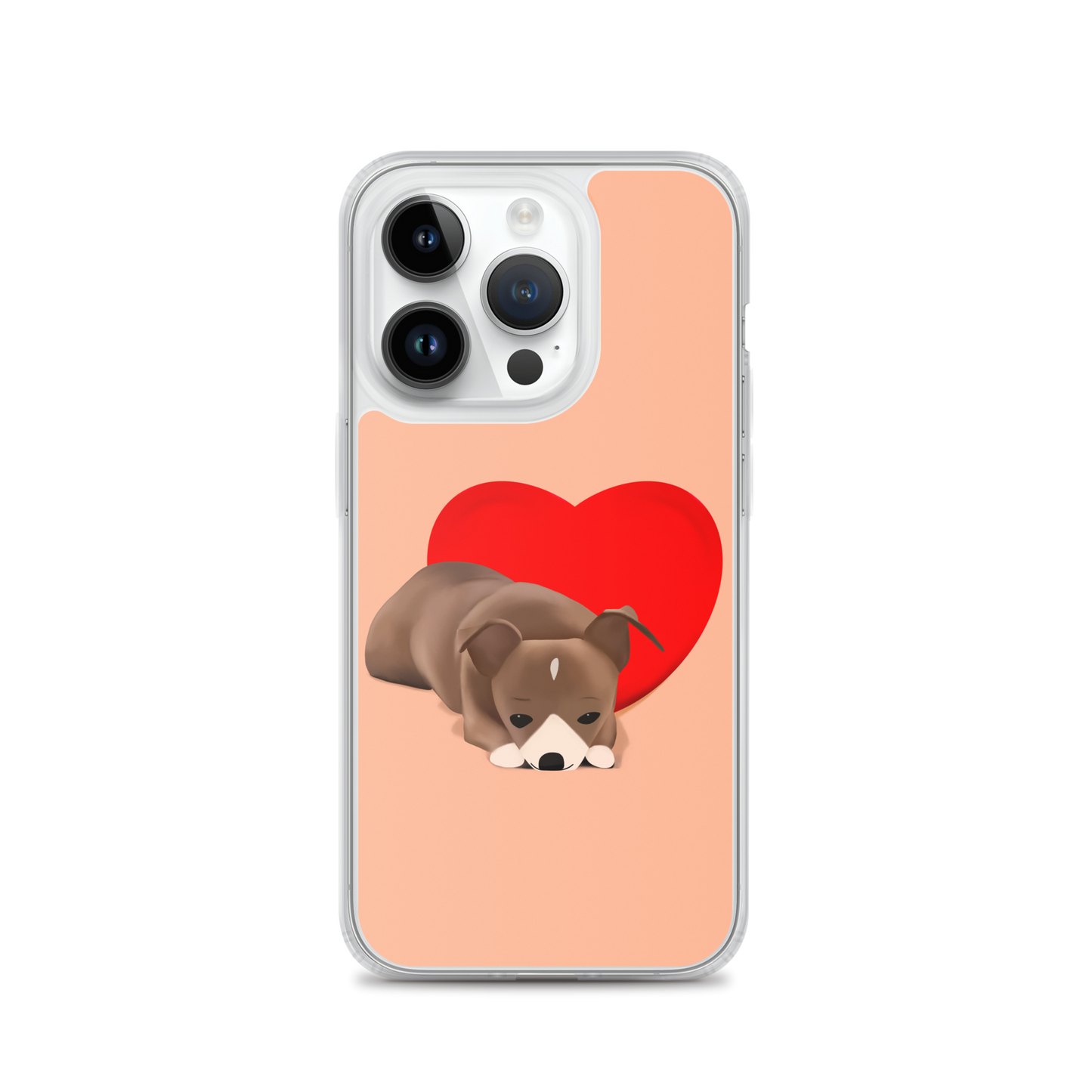 Sweet Heart Bean iPhone Case