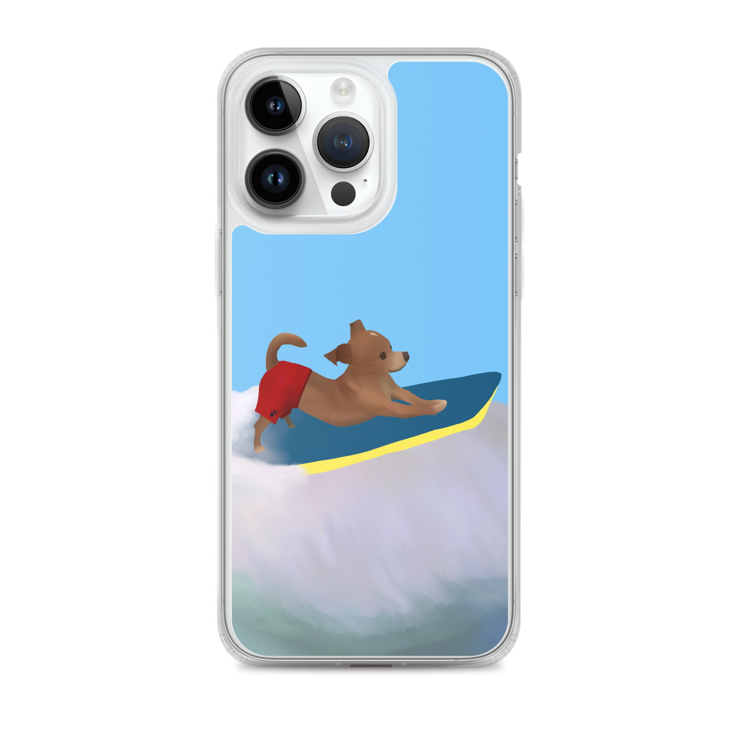 Surfin' Bean iPhone Case