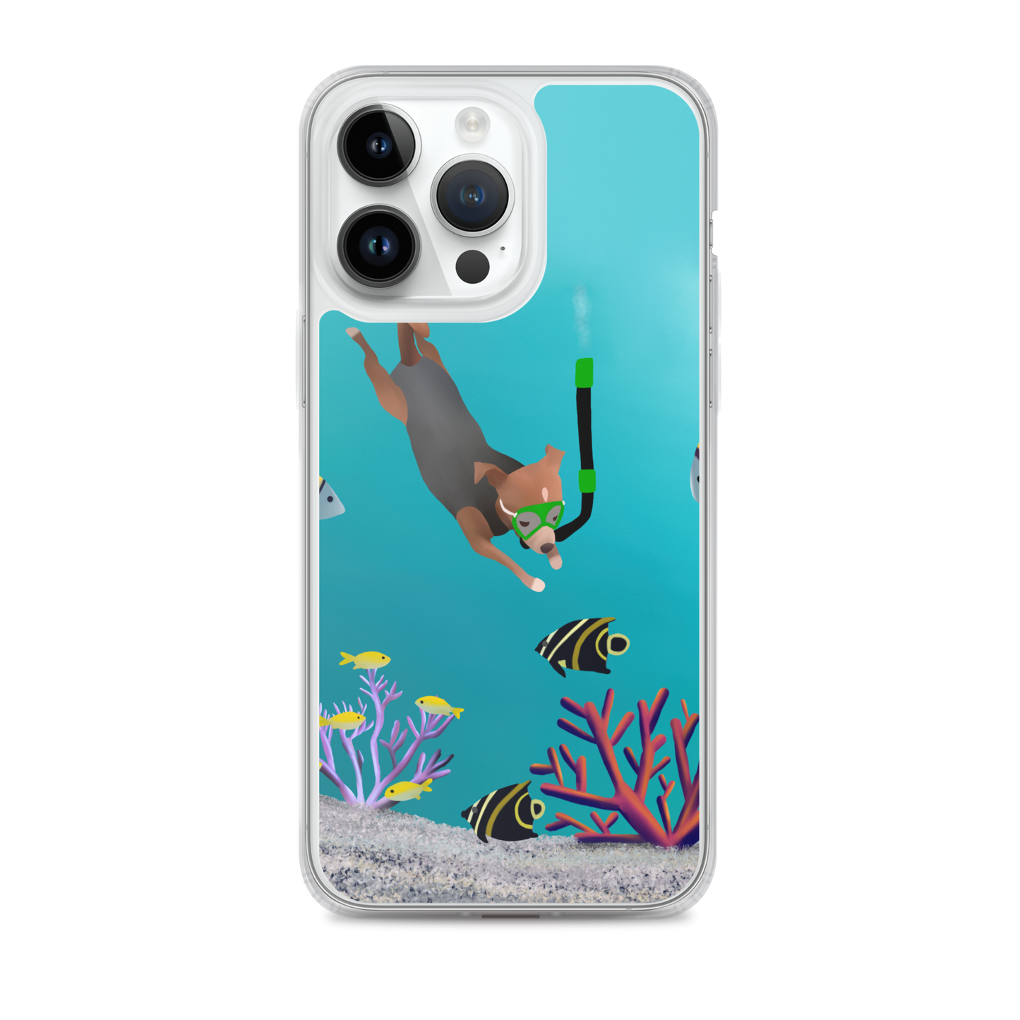 Scuba Bean iPhone Case