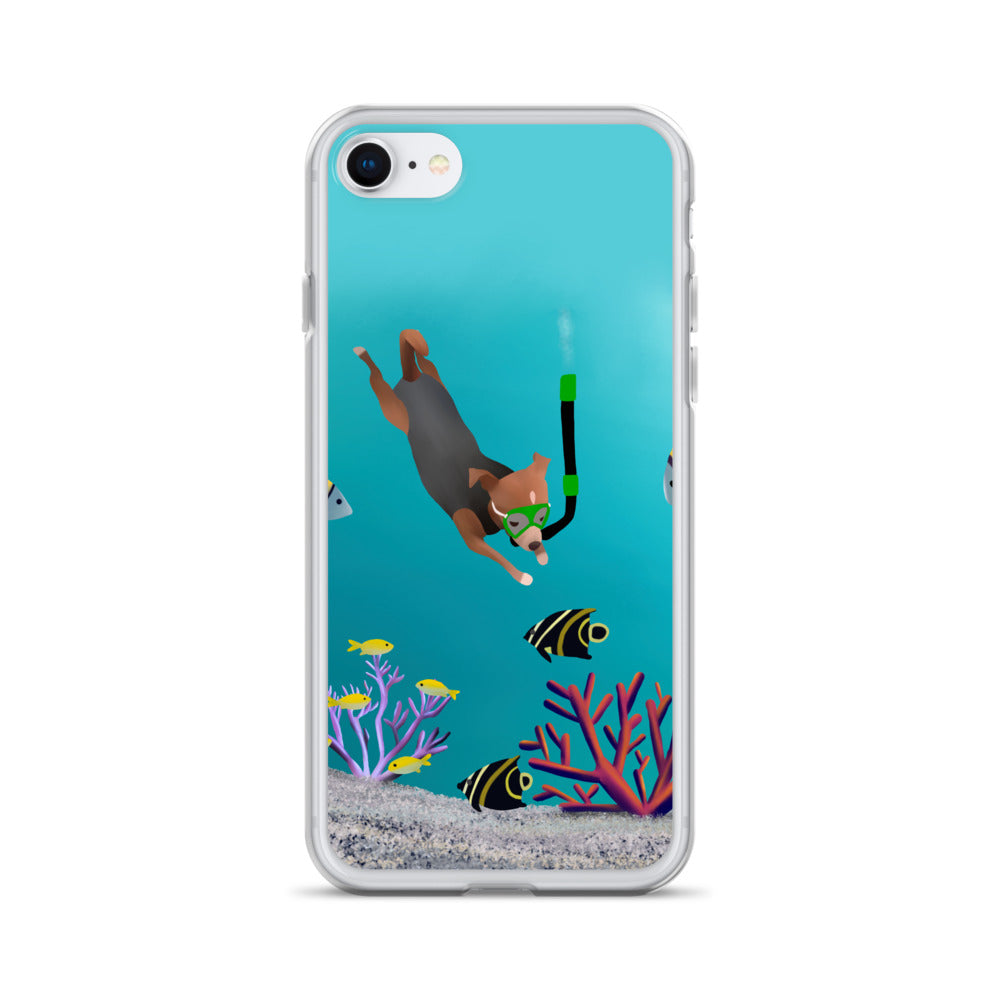 Scuba Bean iPhone Case