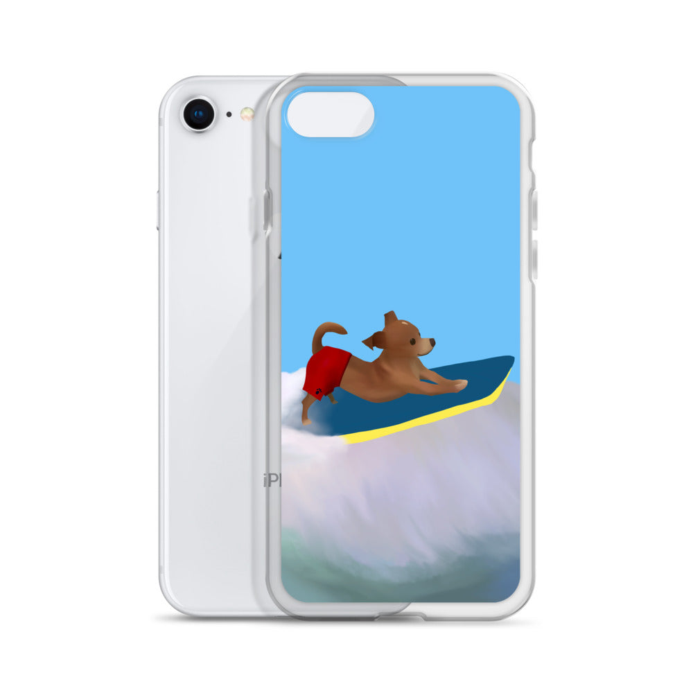 Surfin' Bean iPhone Case