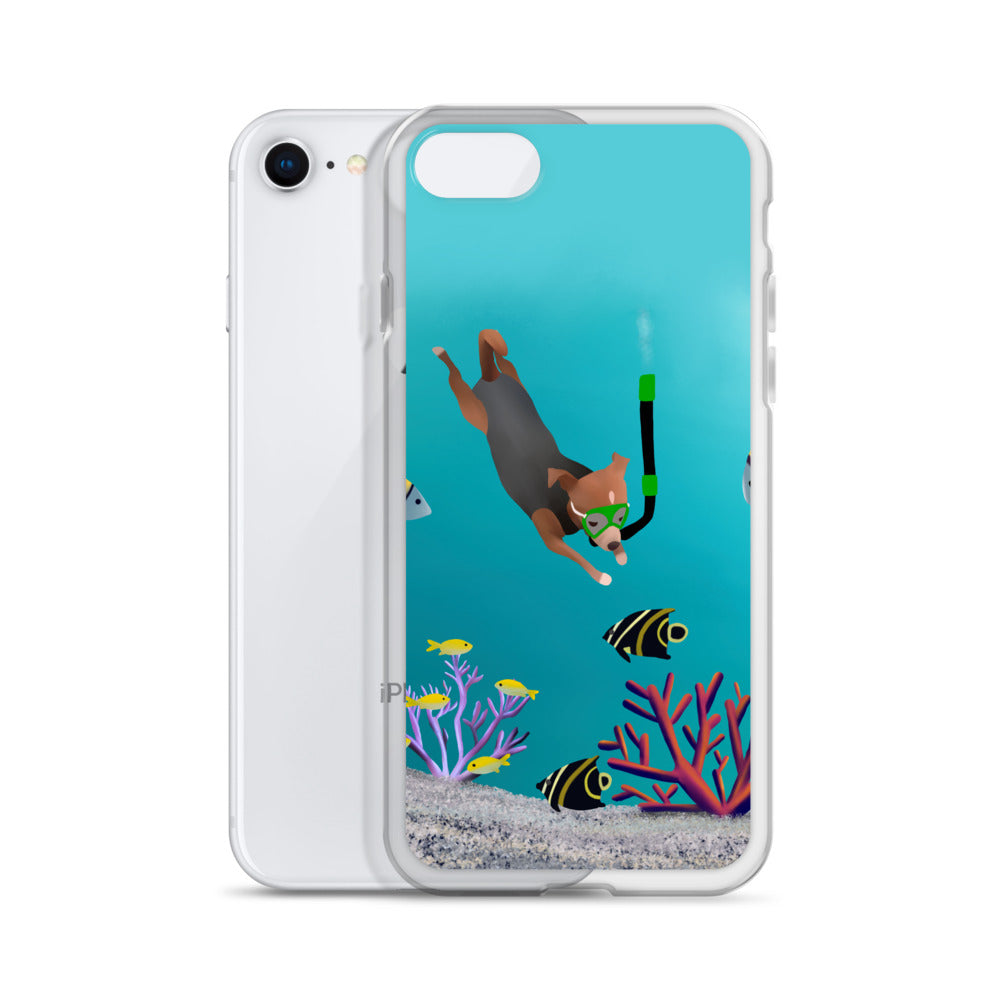 Scuba Bean iPhone Case