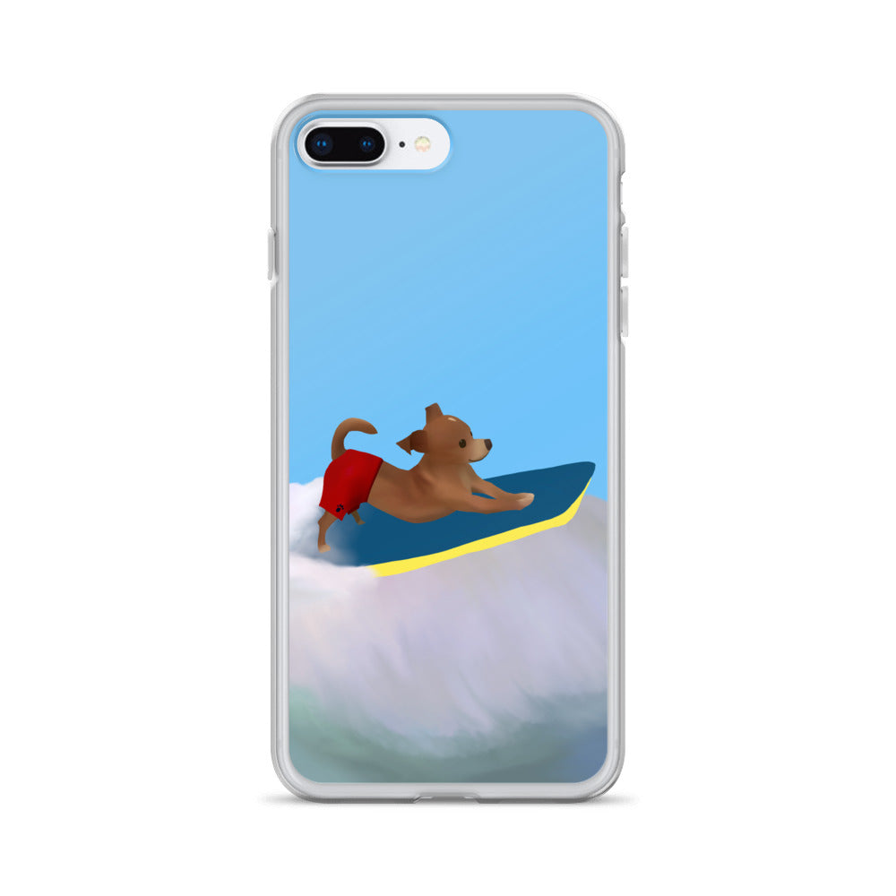 Surfin' Bean iPhone Case